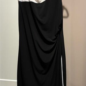 Connected Apparel Monochrome Dress